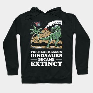 Why dinosaurs went extinct. Hoodie